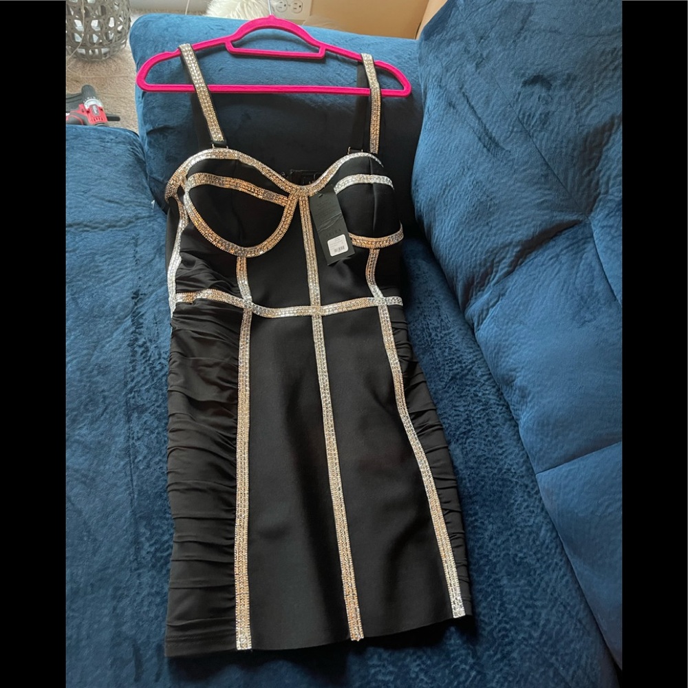 Black party dress